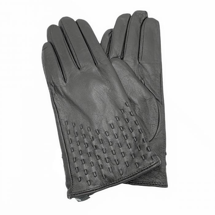 Δερμάτινα γυναικεία γάντια Γκρι 20-35