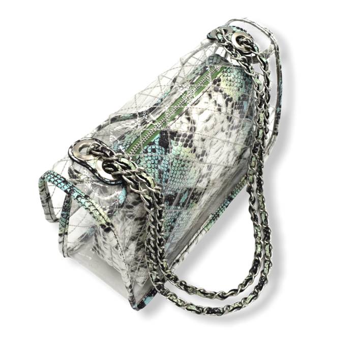 Τσάντα με διαφάνεια φίδι 19-29