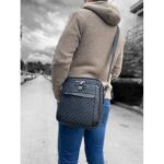 171-4021-11 Τσάντα χιαστί unisex Μαύρο La Tour Eiffel
