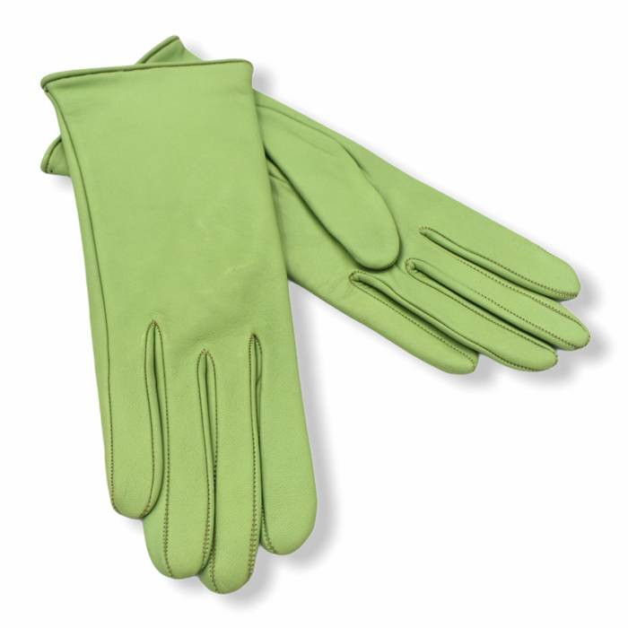 Δερμάτινα γυναικεία γάντια Λαχανί 20-30