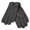 Δερμάτινα ανδρικά γάντια Μαύρο 20-40