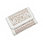 2A8122 Γυναικείο πορτοφόλι Εκρού - Moschino