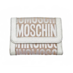 2A8122 Γυναικείο πορτοφόλι Εκρού - Moschino