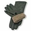 Δερμάτινα γυναικεία γάντια Πράσινο 9031