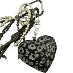 3-2602- Leopard Heart Charm –Savil
