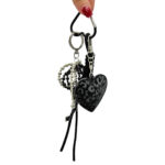 3-2602- Leopard Heart Charm –Savil
