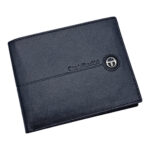 50066PO29 Δερμάτινο Ανδρικό Πορτοφόλι Μπλε-Sergio Tacchini