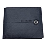 50066PO29 Δερμάτινο Ανδρικό Πορτοφόλι Μπλε-Sergio Tacchini