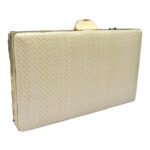 11-2602-Clutch με Παγιέτα Εκρού-Savil