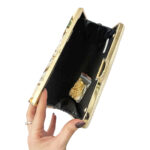 11-2602-Clutch με Παγιέτα Εκρού-Savil