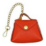 9-01 Mini Leather Bag Charm & Coin Purse Savil