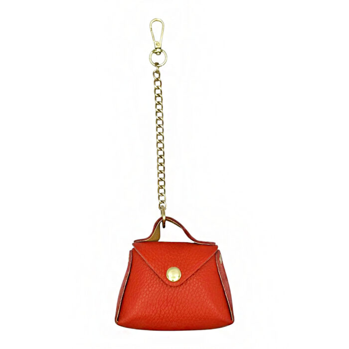 9-01 Mini Leather Bag Charm & Coin Purse Savil
