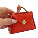 9-01 Mini Leather Bag Charm & Coin Purse Savil