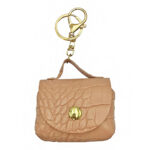 9-06 Mini Croco Leather Satchel Charm Savil