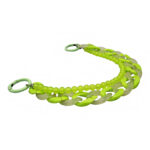 9-07 Διπλή Ακρυλική Αλυσίδα Lime Multi-Chain Savil